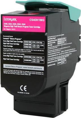 Toner Lexmark 0C540H1MG Magenta Oryginał  (C540H1MG)
