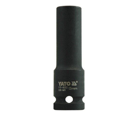 Yato Nasadka udarowa 6-kątna 1/2" 12mm długa (YT-1032)