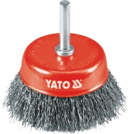 Yato Szczotka czołowa z trzpieniem drut Inox 75mm (YT-4751)