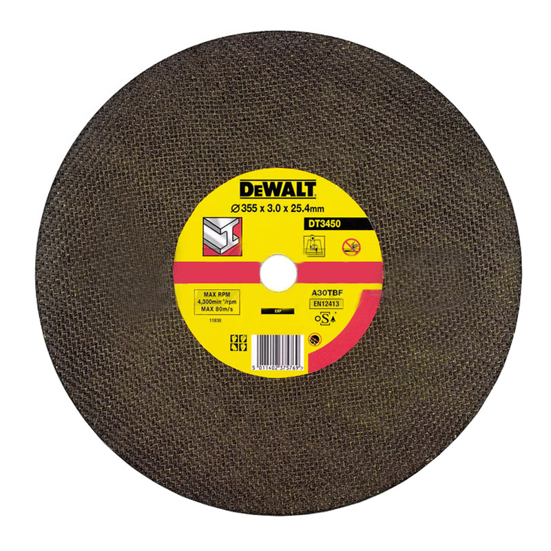 Dewalt Tarcza tnąca do metalu 355xx25,4x3,0mm DT3450