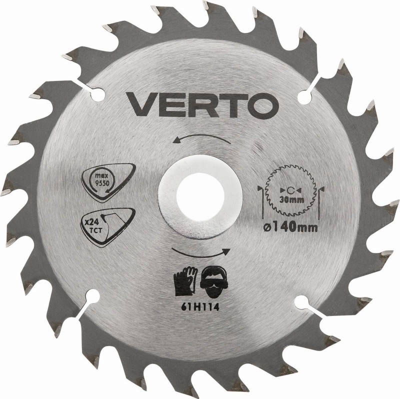 Verto Piła tarczowa 160x20mm 18Z 61H116