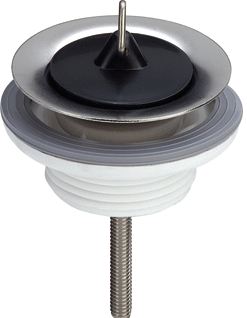 Viega Spust z sitkiem i korkiem 5/4" chrom (111847)