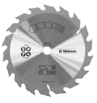Stanley Piła tarczowa do drewna z węglikiem TCT/HM 160x16mm 18zębów STA15315