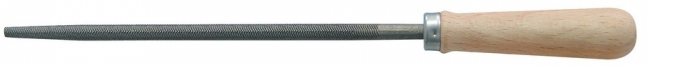 Profix Pilnik ślusarski okrągły z rękojeścią drewnianą RPSC 250mm/nr1 - 69255