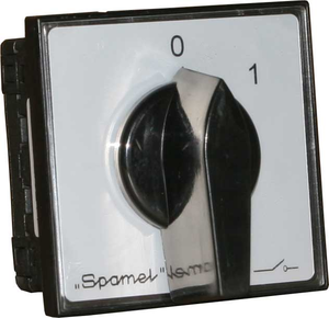 Spamel Rozłącznik 0-1 3P 40A mocowany do pulpitu - SK40-2.8211P08