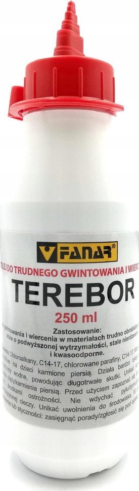 Fanar PREPARAT DO GWINTOWANIA TEREBOR-250ml - T0-00110--0250 - T0-00110--0250