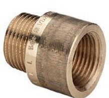 Viega Przedłużka GZ ½" x GW ½" 12,5mm brąz - 364854