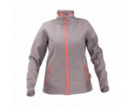 Lahti Pro Kurtka Soft-Shell damska L szaro-pomarańczowa L4090403