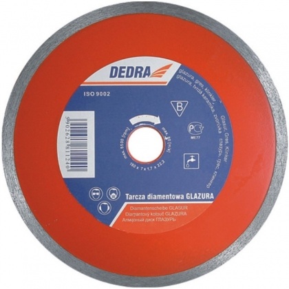 Dedra Tarcza diamentowa 180x22,2x1,9mm H1124