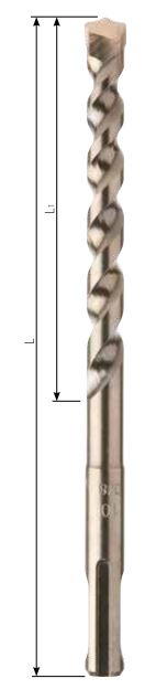 Wiertło Rawlplug do betonu SDS+ 10mm  (RT-SDSA-10/210)
