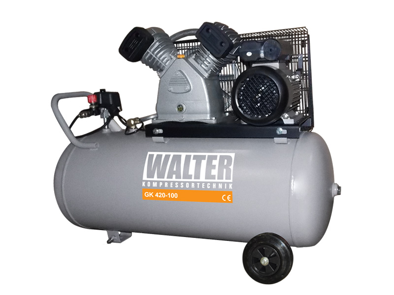 фото Компресор Walter WL GK420/100