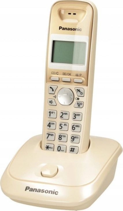 Telefon stacjonarny Panasonic KX-TG2511PDJ Złoty