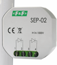 F&F Separator sygnału sterującego 1A 1000V - SEP-02