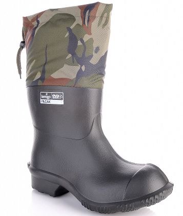 Lemigo Buty filcak Eva 802 z kołnierzem 45 moro 758020945A