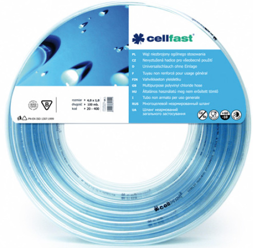 Cellfast Wąż niezbrojony ogólnego stosowania na stojak 16 x 2mm 50m (20-666)