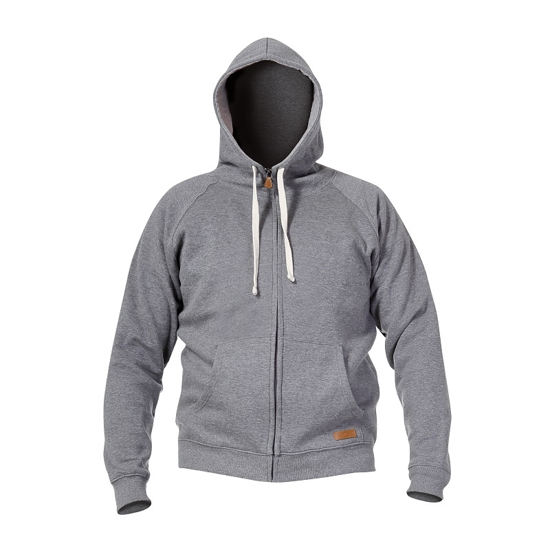 Lahti Pro Bluza z kapturem i suwakiem szara M (L4010802)