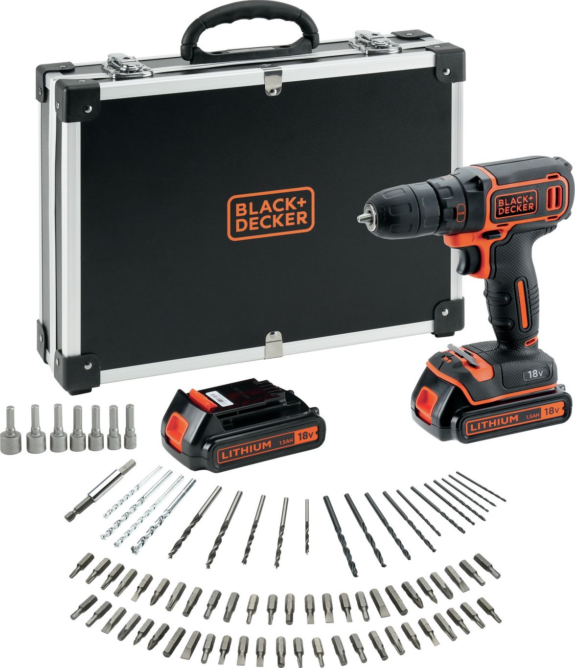 фото Шурупокрут Black+Decker BDCDC18BAFC