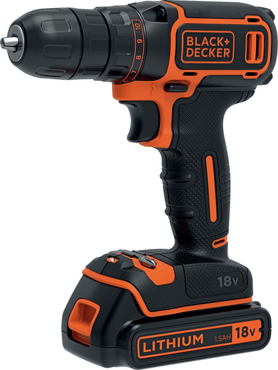 фото Шурупокрут Black+Decker BDCDC18BAFC