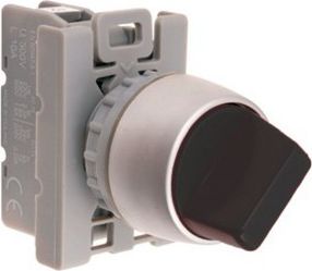 Spamel Przycisk sterowniczy 22mm czarny 2Z bez samopowrotu (SP22-P.CZ-20)