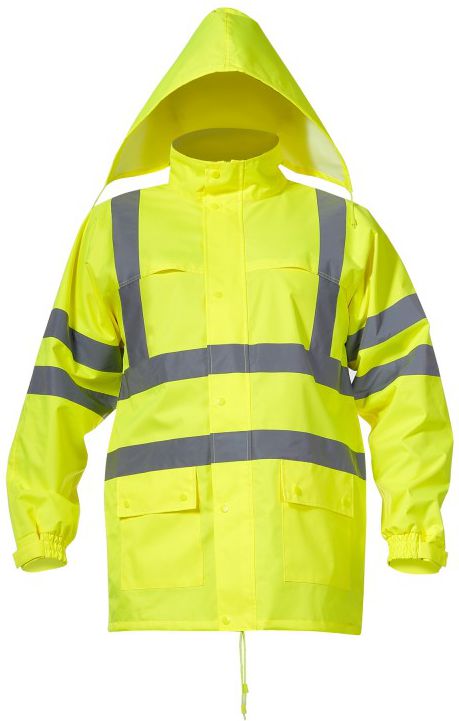 Lahti Pro Kurtka ostrzegawcza przeciwdeszczowa żółta XL (L4091304)
