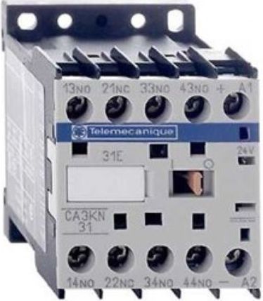 Schneider Stycznik pomocniczy 10A 4Z 0R 24V DC (CA3KN40BD3)