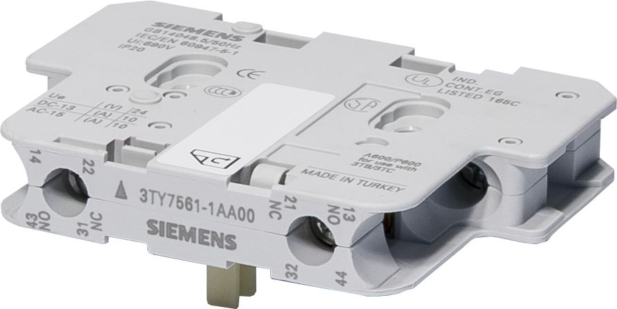 Siemens Styk pomocniczy 1Z 1R montaż boczny (3TY7561-1AA00)