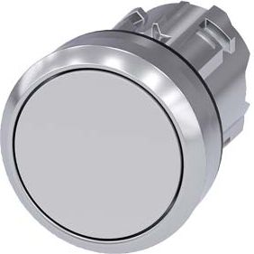 Siemens Napęd przycisku 22mm biały z samopowrotem metalowy IP69k Sirius ACT (3SU1050-0AB60-0AA0)
