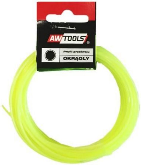 AWTools Żyłka tnąca okrągła 2,4mm x 10m (AW70107)