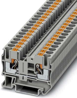 Phoenix Contact Listwa zaciskowa przepustowa 2-przewodowa 0,5-10mm2 szara PT 6 (3211813)