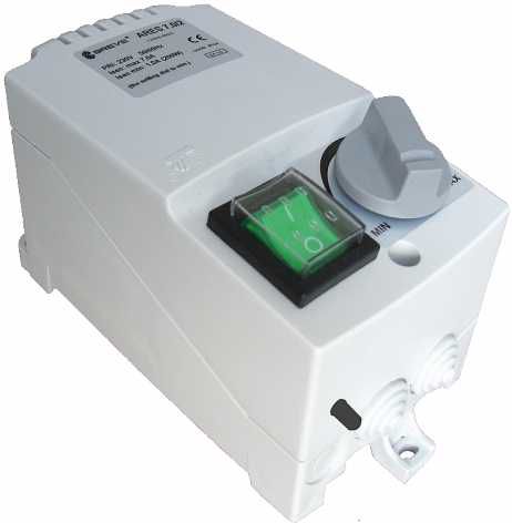 BREVE Regulator prędkości obrotowej 1-fazowy ARES 5,0/T 230V 5A z termostatem (17886-9916)