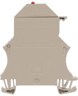 Weidmuller Złączka szynowa bezpiecznikowa G5x20mm 2-przewodowa 6mm2 beżowa (1119840000)