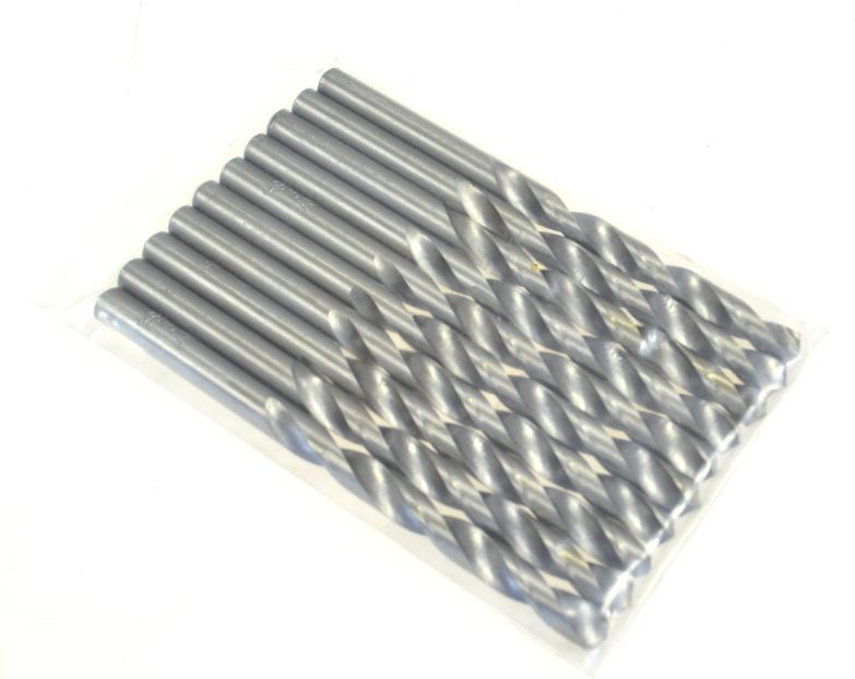 Wiertło AWTools do metalu HSS walcowe 7mm 10szt. (AW41070)