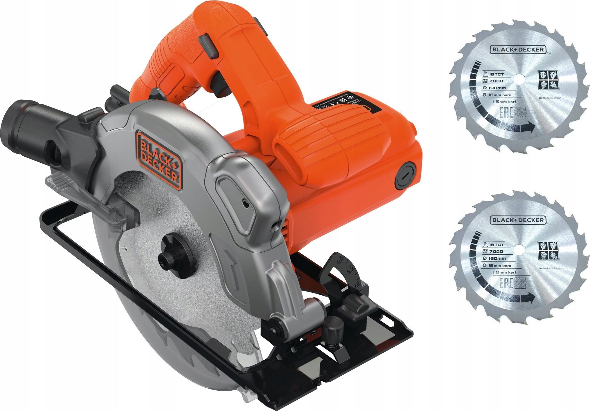 фото Монтажна пилка Black+Decker CS1250LA