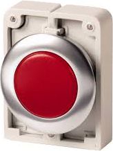 Eaton Główka lampki sygnalizacyjnej 30mm płaska czerwona M30C-FL-R (183282)