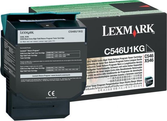 Toner Lexmark C546U1KG Black Oryginał  (C546U1KG)