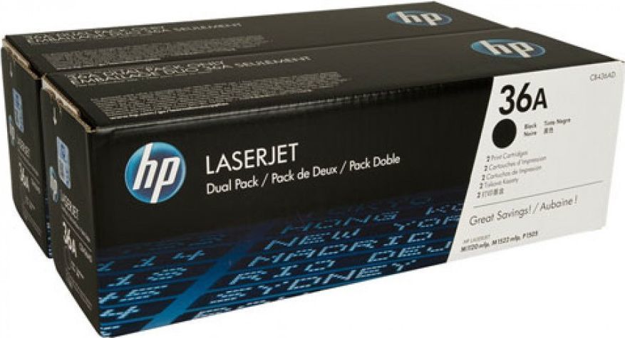 Toner HP 36A Black Oryginał  (CB436AD)