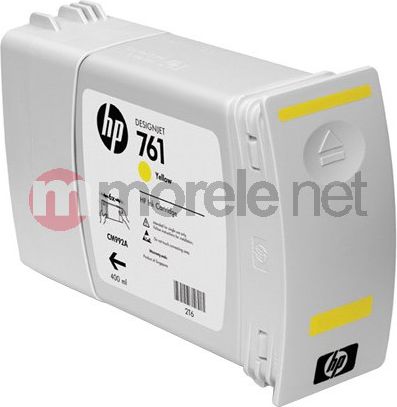 Tusz HP No 761 Ink Cart/Yellow 400ml (CM992A)