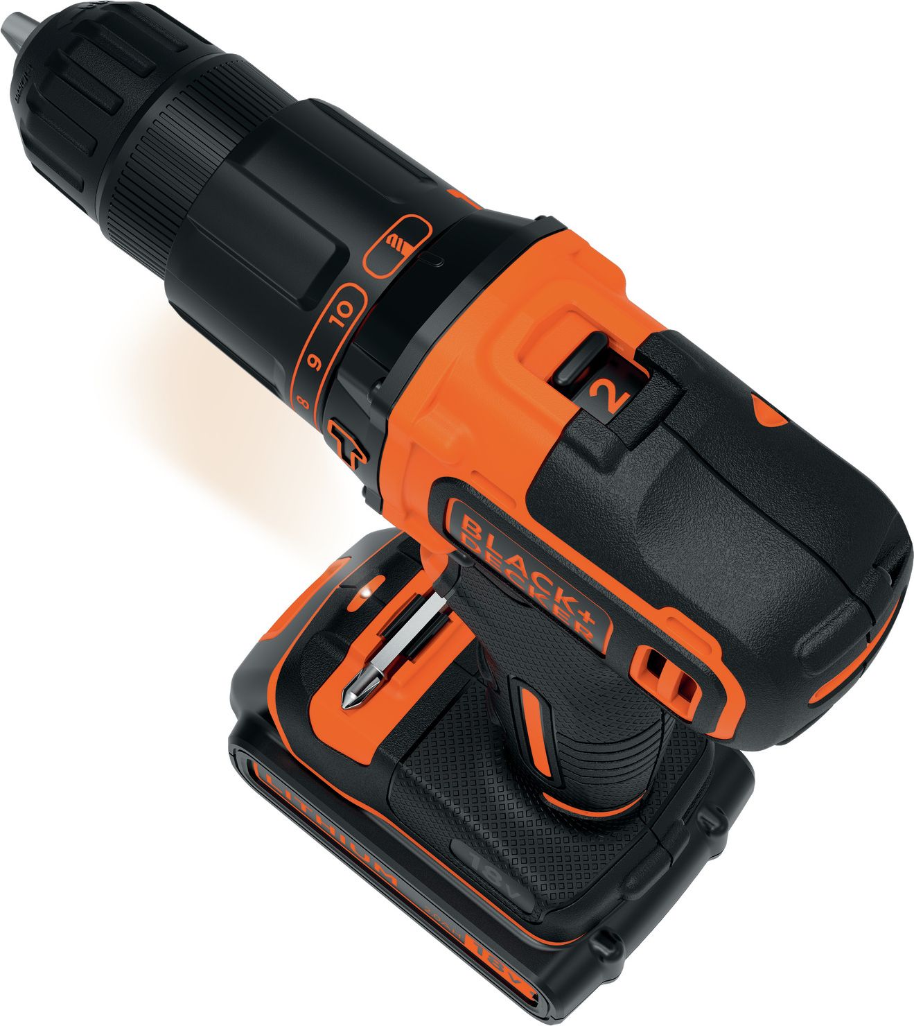 фото Шурупокрут Black+Decker BDCHD18BAFC