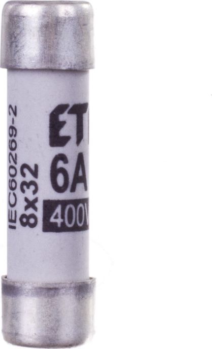 ETI 8X32 GG 6A WKŁADKA TOPIKOWA CYLINDRYCZNA ZWŁOCZNA 400V AC C - 002610005