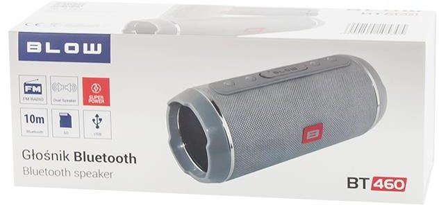 фото Портативна колонка Blow BT460 Grey (30-326#)