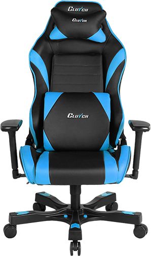 Fotel Clutch Chairz Gear Series Alpha Niebieski (GRA66BBL)