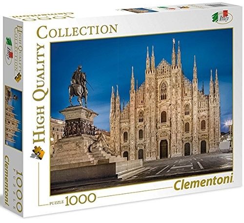 Clementoni Puzzle 1000 elementów Italian Collection - Mediolan