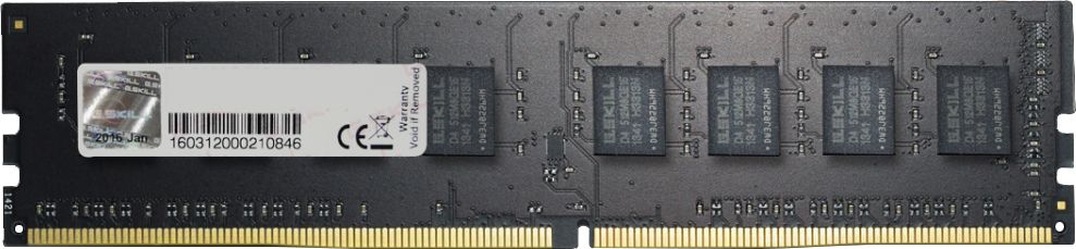 фото Оперативная память для настольных компьютеров G.Skill 16 GB (2x8GB) DDR4 2666 MHz Value NT (F4-2666C19D-16GNT)