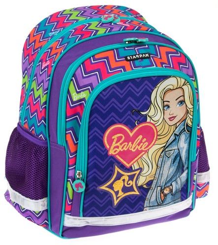 Starpak Plecak szkolny Barbie fioletowy (394112)