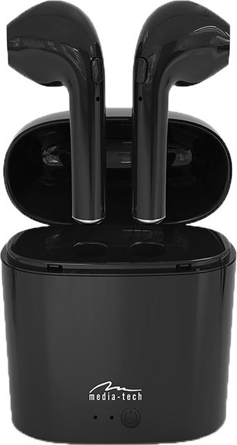 фото Навушники TWS Media-Tech R-Phones Black (MT3589K)
