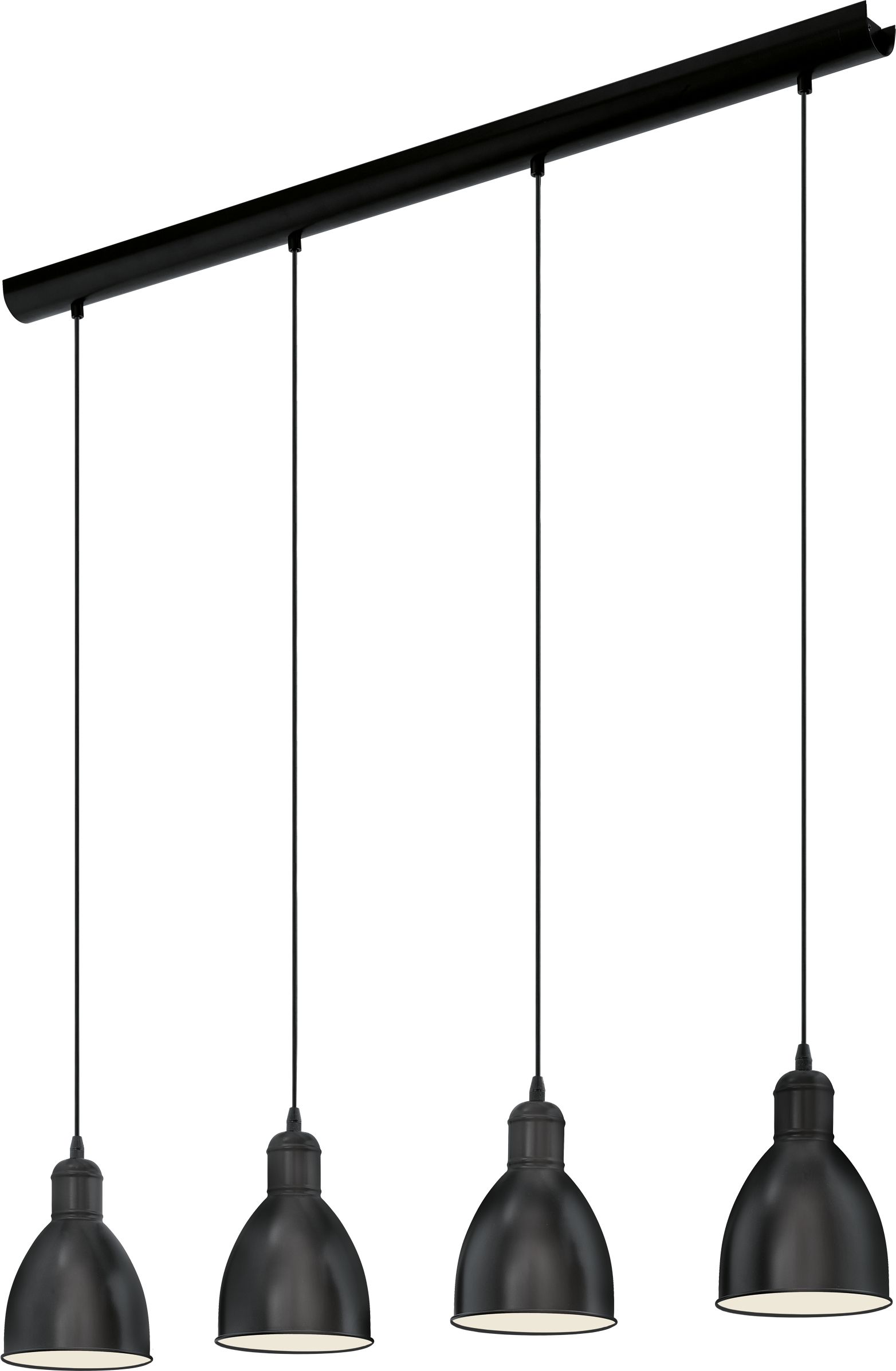 Lampa wisząca EGLO Priddy 4x60W  (49466)