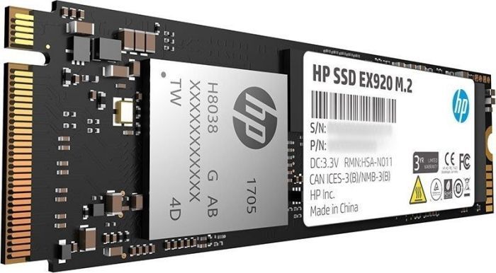 фото SSD накопичувач HP EX920 256 GB (2YY45AA#ABB)