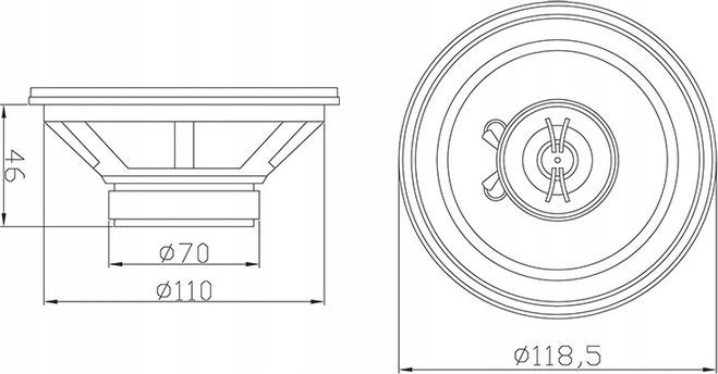 фото Коаксіальна автоакустика Blow WH-1316