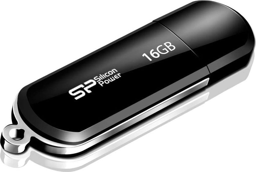 Pendrive Silicon Power LuxMini 322, 16 GB  (SP016GBUF2322V1K)