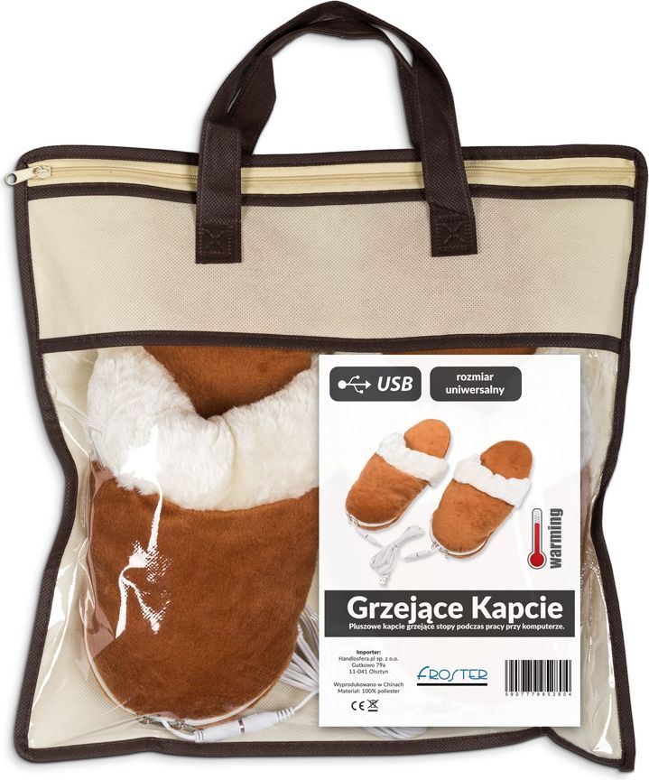 фото Електрогрілка Froster USB Warming Slippers